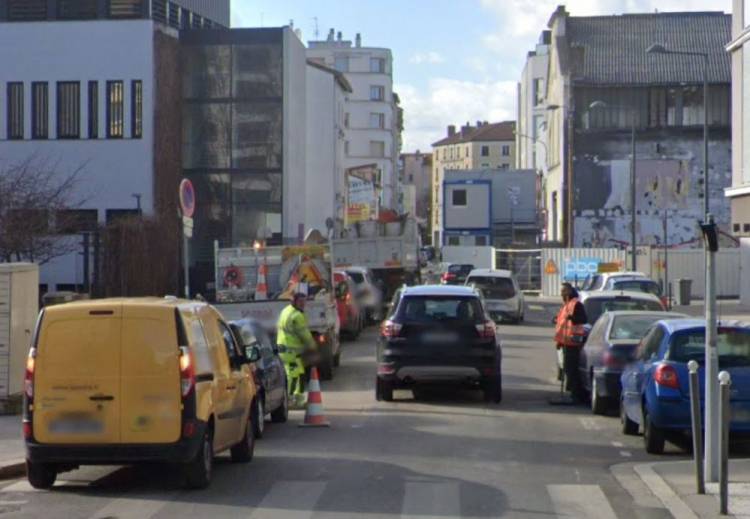 Des travaux débutent rue Anatole-France à Villeurbanne pour une durée de 8 semaines.